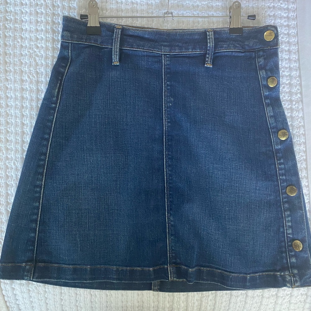 Frame Denim Skirt